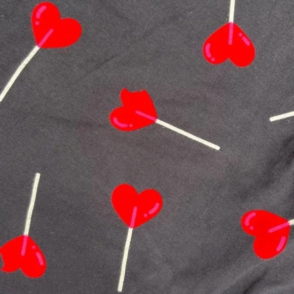 ❤️NWT TORRID LEGGING - RED HEART PRINT LOLLIPOP - PLUS SIZE - Picture 3 of 10